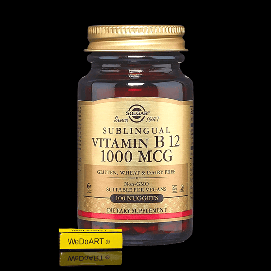 Solgar Vitamin B-12 100 Nuggets - WEDOART-IL