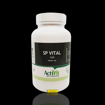 SP Vital capsules for men, 120 count bottle with WEDOART-IL tag