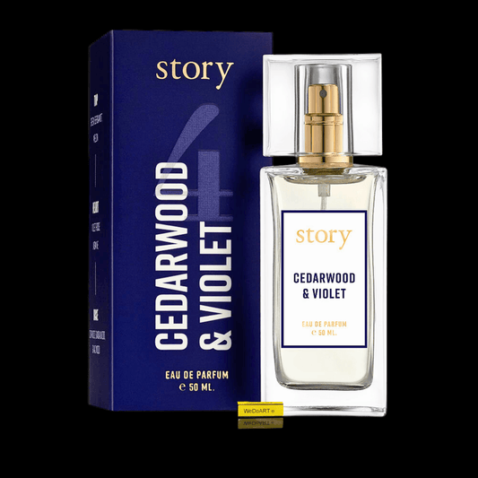 STORY Cedarwood & Violet Feminine fresh perfume 50 ml - WEDOART-IL