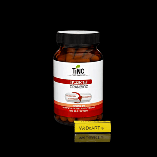 Tinc - CRANBIOZ - Cranberries, di-mannose, probiotics 60 capsules - WEDOART-IL