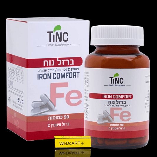TINC Iron comfort 36 mg 90 capsules - WEDOART-IL