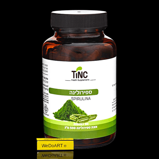 Tinc - Spirulina 90 Herbal capsules - WEDOART-IL