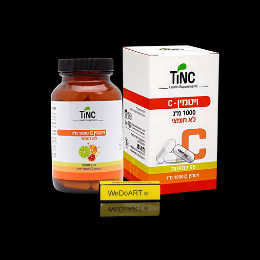 Tinc - Vitamin C-1000 non-acidic 90 capsules - WEDOART-IL
