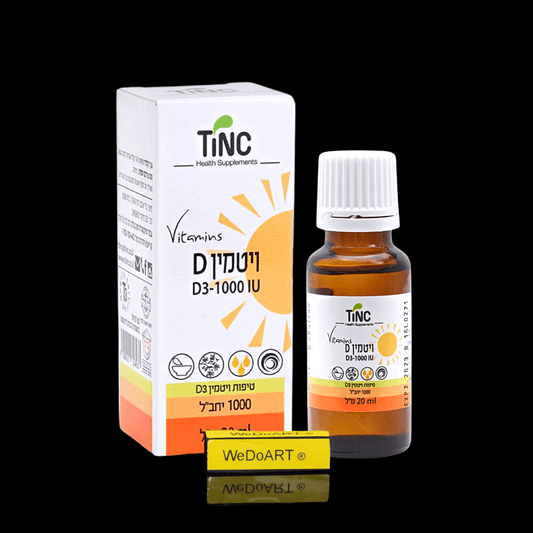 Tinc - Vitamin D1 000 in drops 20 ml - WEDOART-IL