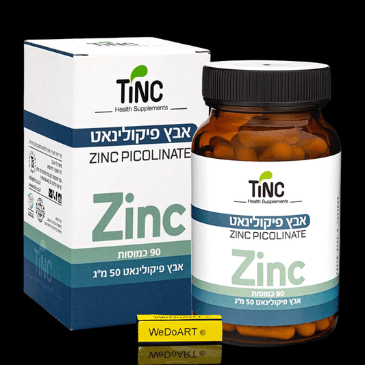 TINC ZINC PICOLINATE 50 mg 90 capsules - WEDOART-IL