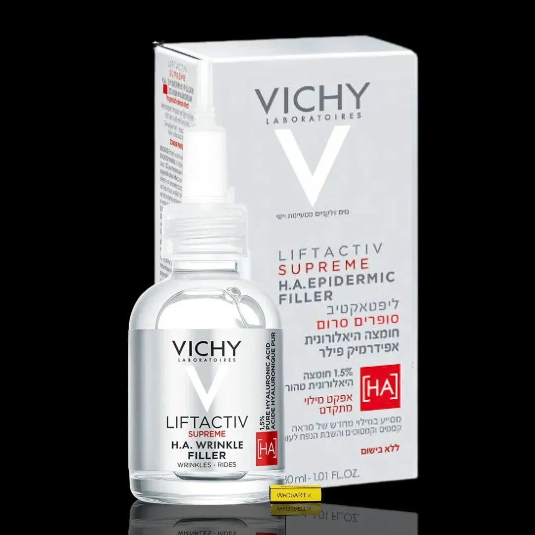 Vichy Liftactiv Supreme H.A. Epidermic Filler 30 ml dropper bottle in front of its box