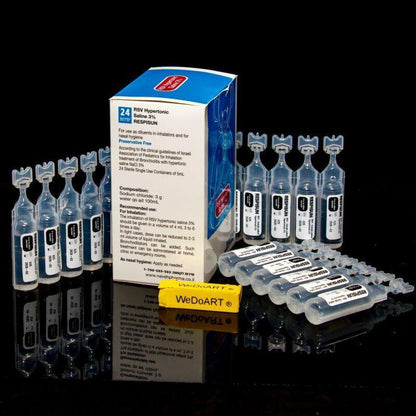 125 (5x25)- RSV Hypertonic Saline 3% RESPISUN - WEDOART-IL