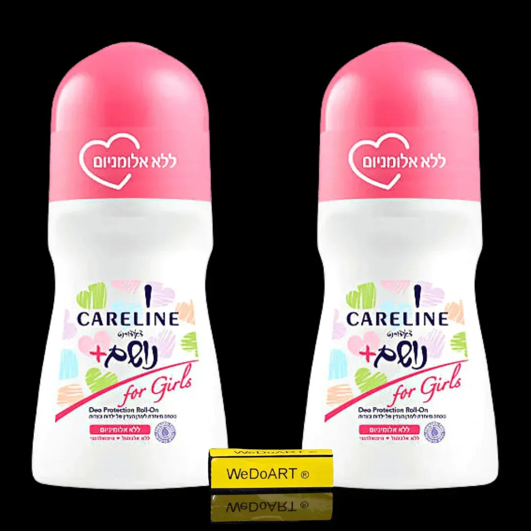 2 Deodorant roll-on breathe for GIRLS without alcohol (2x 75 ml) Careline