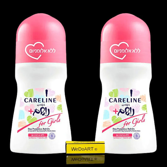 2 Deodorant roll-on breathe for GIRLS without alcohol (2x 75 ml) Careline