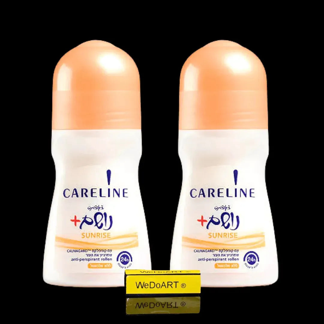 2 Deodorant roll-on breathe orange without alcohol (2x 75 ml) Careline