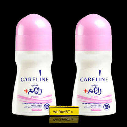 2 Deodorant roll-on breathe Pink without alcohol (2x 75 ml) Careline