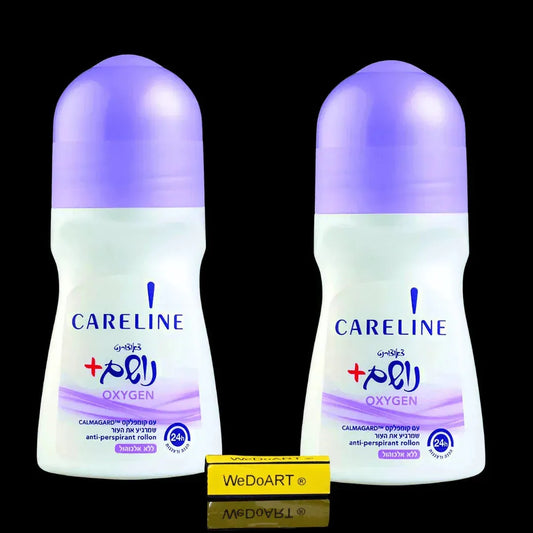 2 Deodorant roll-on breathe Purple without alcohol (2x 75 ml) Careline