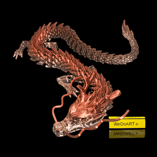 Articulated dragon 3d print 24" - 61 cm - WEDOART-IL