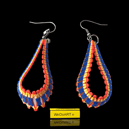 3D printed 4colors earrings - WEDOART-IL