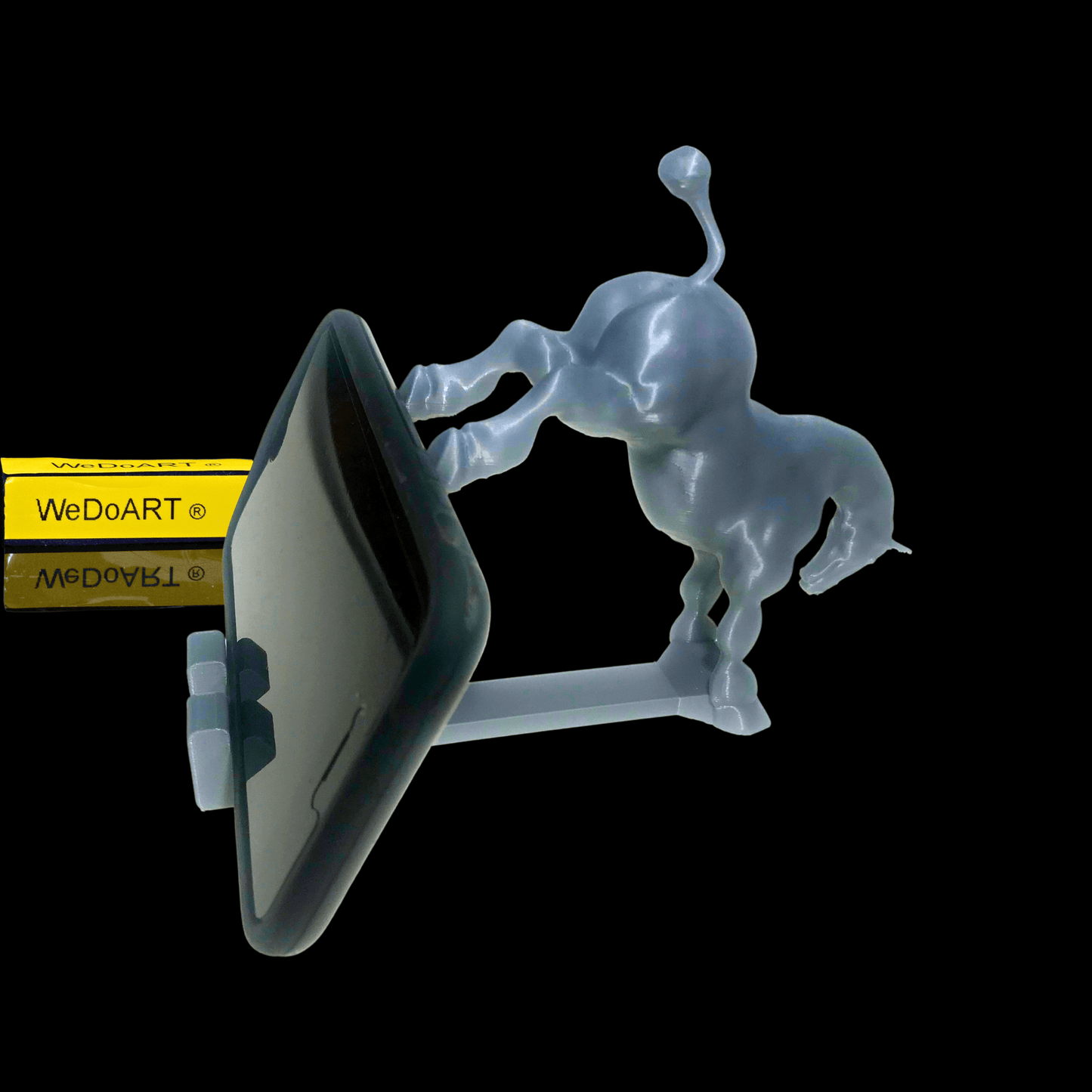 A kicking horse phone/tablet holder 3D print - WEDOART-IL