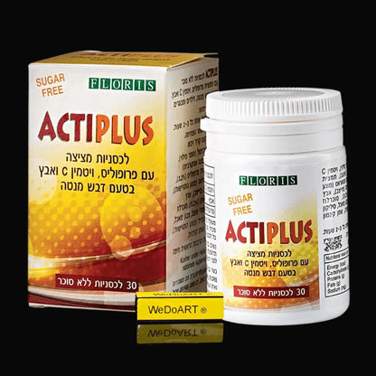 ActiPlus Throat 30 Lozenges Sore Throat Relievers - WEDOART-IL