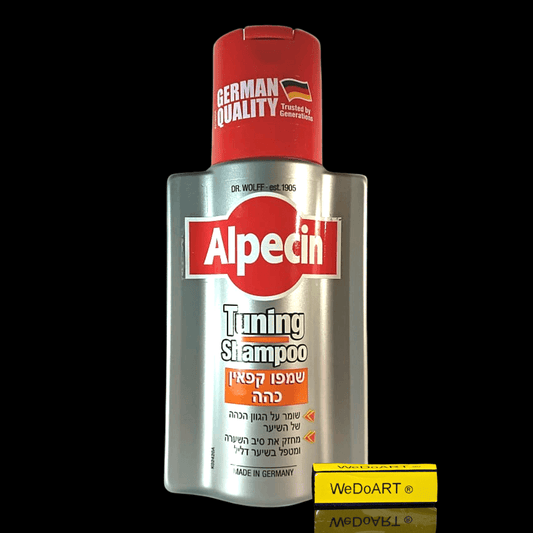 Alpecin Dark caffeine shampoo by DR. KURT WOLF 200ml - WEDOART-IL