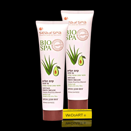 BIOSPA - Avocado and Aloe vera foot cream 2x 100 ml - WEDOART-IL