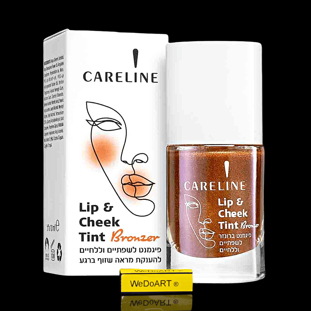 Careline LIP & CHEEK TINT Pigment for cheeks and lips - bronzer 10 ml - WEDOART-IL