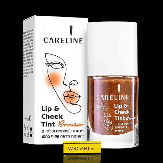 Careline LIP & CHEEK TINT Pigment for cheeks and lips - bronzer 10 ml - WEDOART-IL