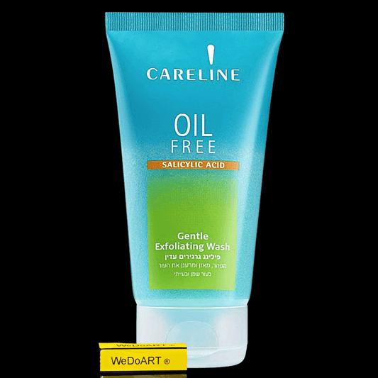 Careline OIL FREE Gentle Exfoliating Wash For oily and problematic skin 150 ml - WEDOART-IL