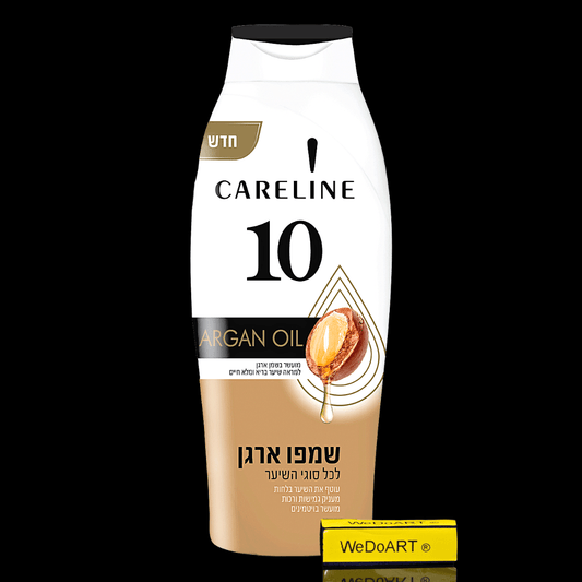 Careline Shampoo 10 for hair - enriched with Argan oil 700 ml - WEDOART-IL