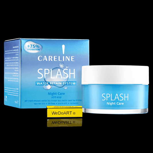Careline SPLASH Moisturizing Night Cream 50 ml - WEDOART-IL