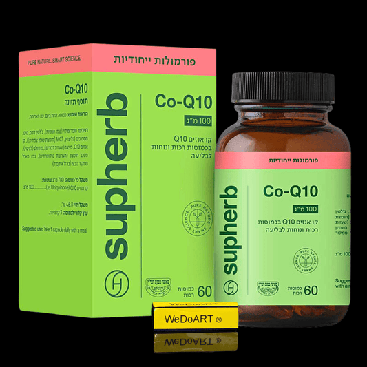 Co-Q10 100 mg 60 soft capsules - WEDOART-IL