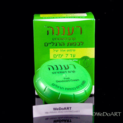 Deodorant foot cream Raanana Premium 7 days protection. - WEDOART-IL