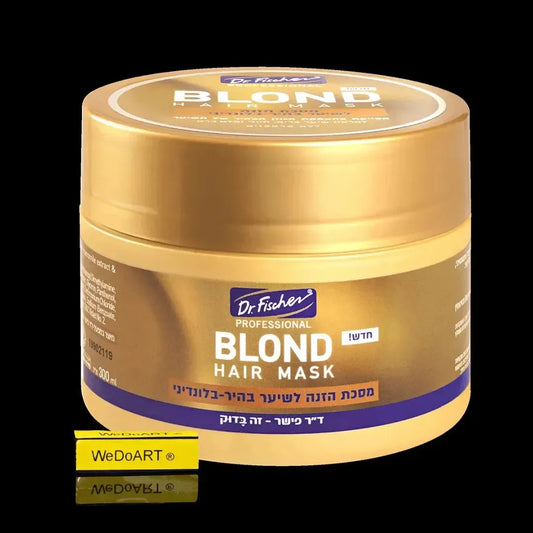 BLOND nourishing hair mask for light-blond hair 300 ml jar by Dr. Fischer