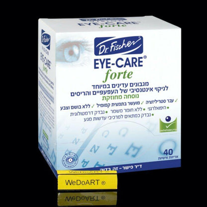 EYE CARE FORTE Sterilised Wips by Dr. Fischer 40 personal wipes - WEDOART-IL