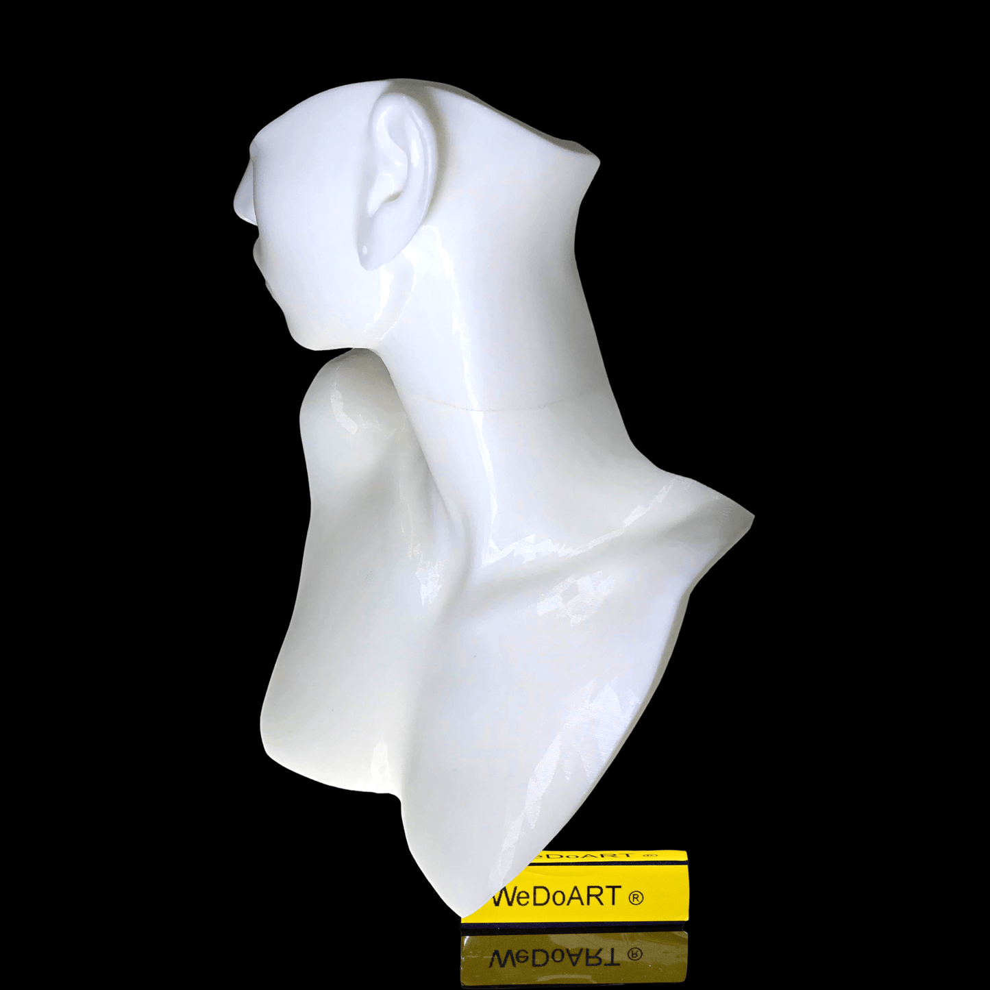 Female Torso Elegant display stand, ideal for displaying earring & necklace - WEDOART-IL