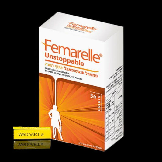Femarelle Unstoppable 56 capsules - Management of Bone and Vaginal Health - WEDOART-IL