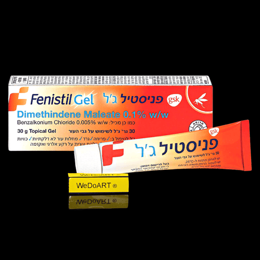 Fenistil Gel - anti-histamine gel, anti-allergic, anti-itch 30 g - WEDOART-IL