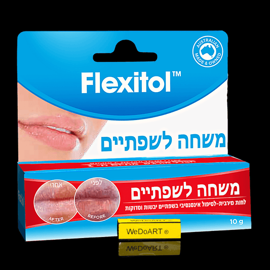 Flexitol dry lip balm 10 g - WEDOART-IL