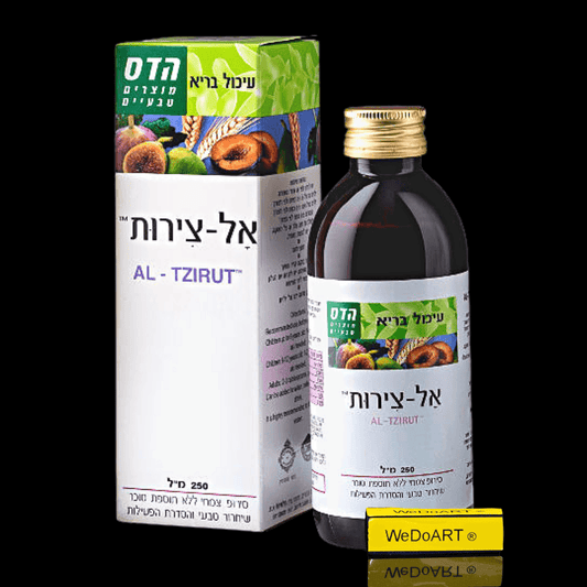 Floris Al Tzirut Syrup- based on plant extracts, fruits and fiber 250 ml - WEDOART-IL