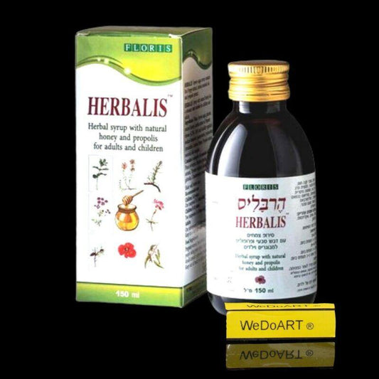 Floris Herbalis - Herbal Syrup with natural honey & Propolis - 150ml - WEDOART-IL