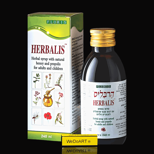 Floris Herbalis - Herbal Syrup with natural honey & Propolis - 240 ml - WEDOART-IL