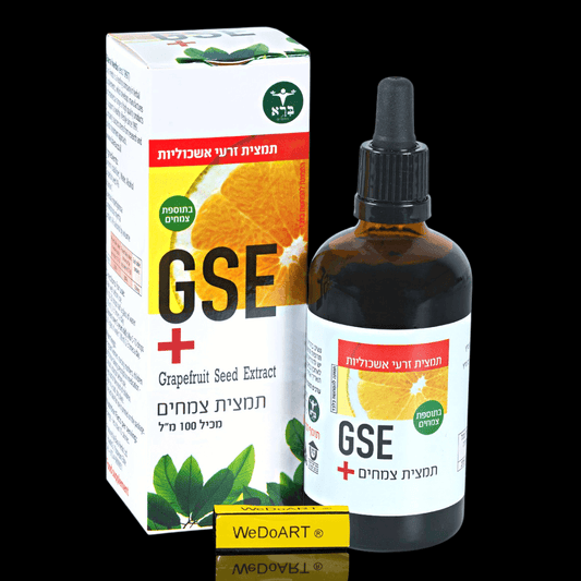 GSE+ Grapefruit Seed Extract Plus 100 ml - WEDOART-IL