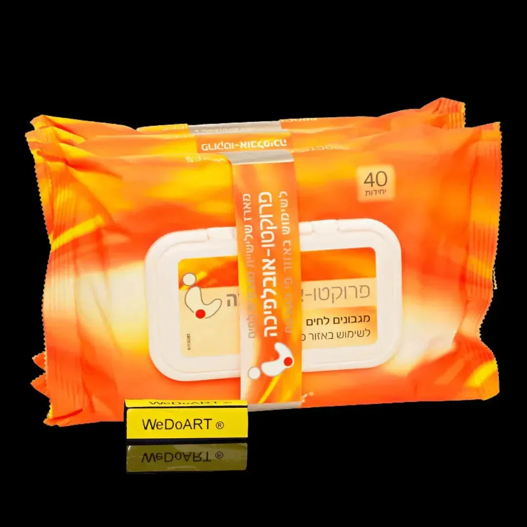 Three packs of Procto-Oblifaha gentle hygiene wipes by Kamilotract, 40 wipes per pack