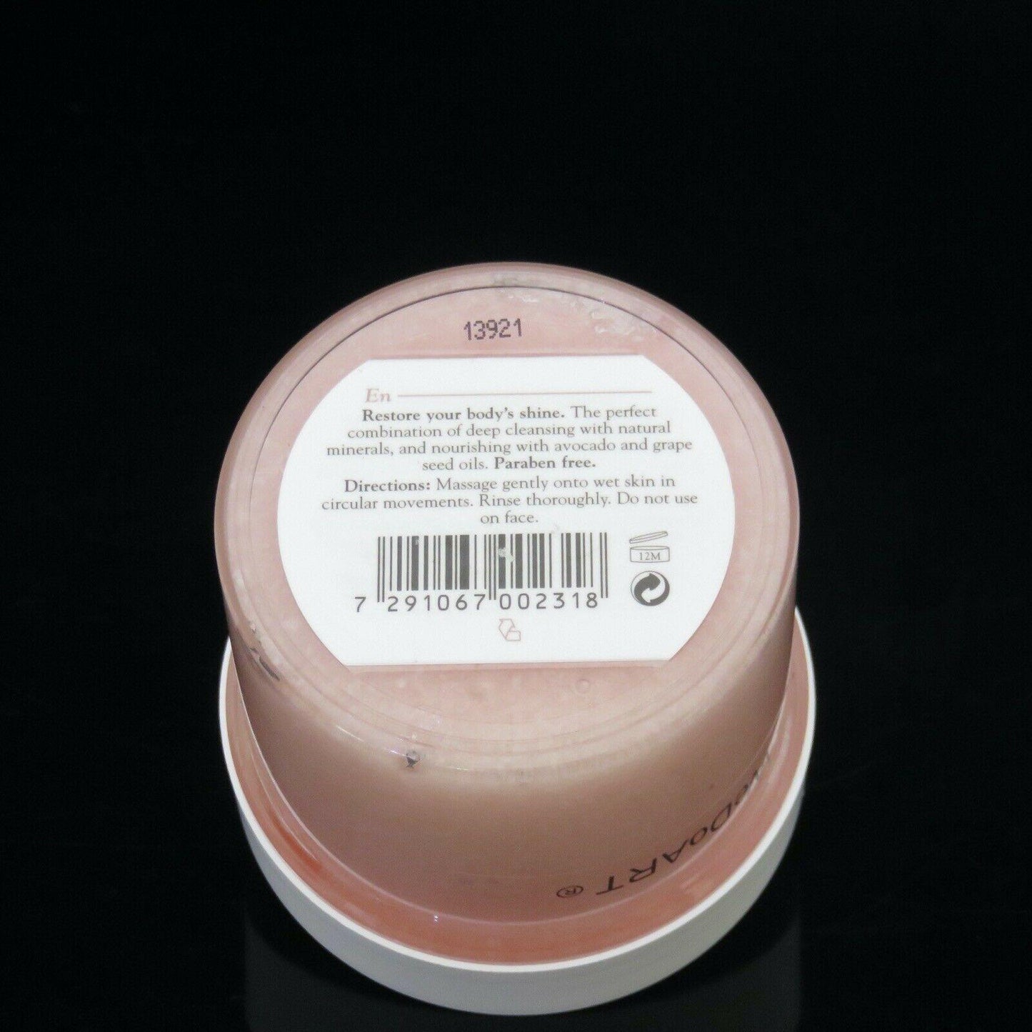 Laline body scrub Vanilla Pink Pepper 240g - 8.54oz - WEDOART-IL