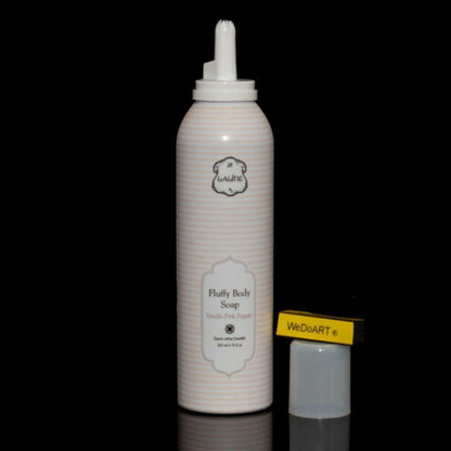 Laline Fluffy Body Soap-Vanilla Pink Pepper 200ml | 6.76Fl.oz - WEDOART-IL
