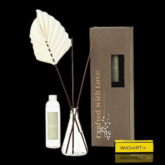 Laline Origami fragrance room diffuser Olive Babassu Aroma Reed 200ml - WEDOART-IL