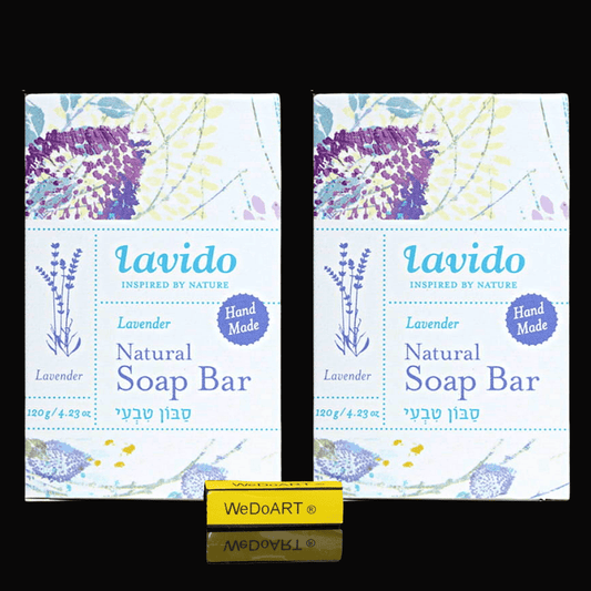 Lavido 2 Lavender-scented soaps 2x120 g - WEDOART-IL