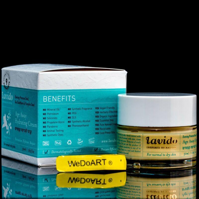 LAVIDO Anti Aging Wrinkles Cream - Oenothera drummondii Oil - WEDOART-IL