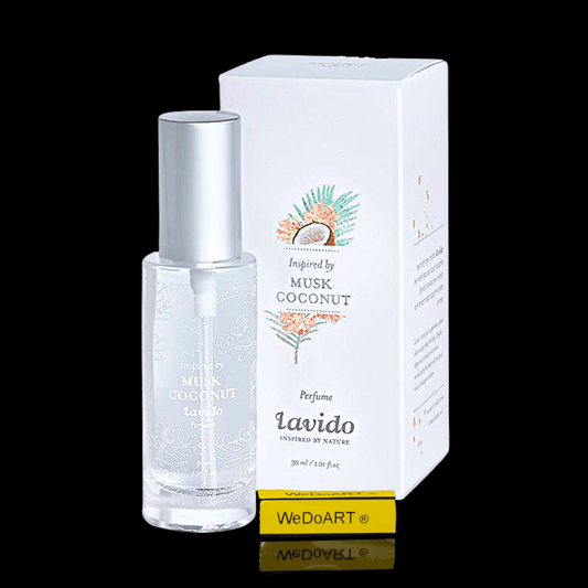 Lavido Musk Coconut Perfume 30 ml - WEDOART-IL