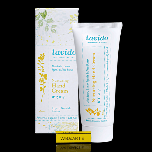 Lavido Nurturing Hand Cream - Mandarin, Lemon Myrtle & Shea Butter 70 ml - WEDOART-IL