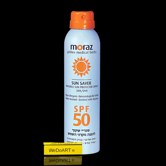 Moraz Sun Saver Invisible Sun Protector Spray SPF50 200 ml - WEDOART-IL