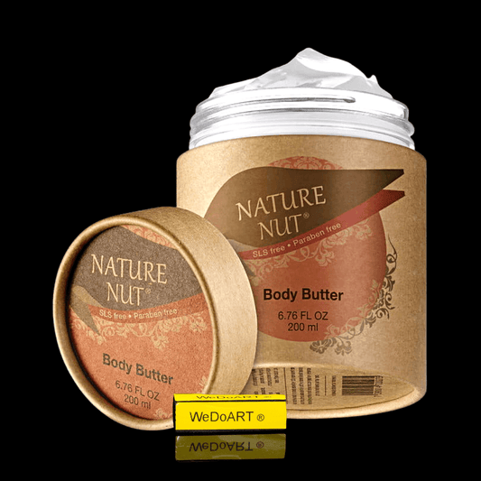 Nature Nat - Body butter - rich in five types of nuts 200 Ml - WEDOART-IL