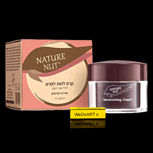 Nature Nat- Moisturizing Face Cream 50 ml - WEDOART-IL